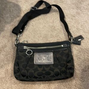 Coach black purse